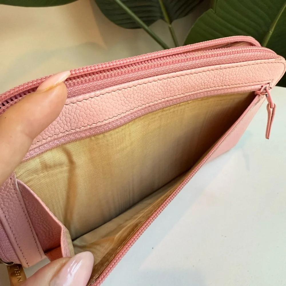 CHANEL ‘Timeless CC Zip Around Wallet’